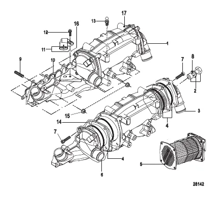 Intake Manifold/Heat Exchanger