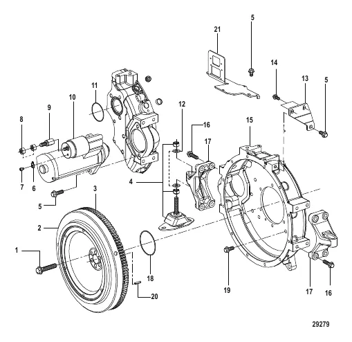 Flywheel Housing
