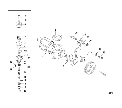 Sea Water Pump Assembly