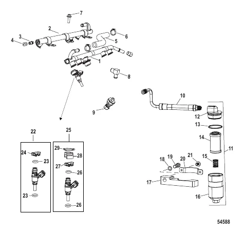 Fuel Rails And Injectors