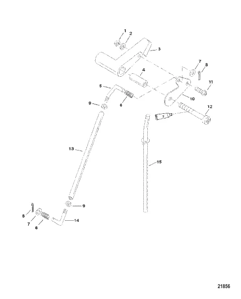 Jet Linkage (S/N 0G157846 & Up)