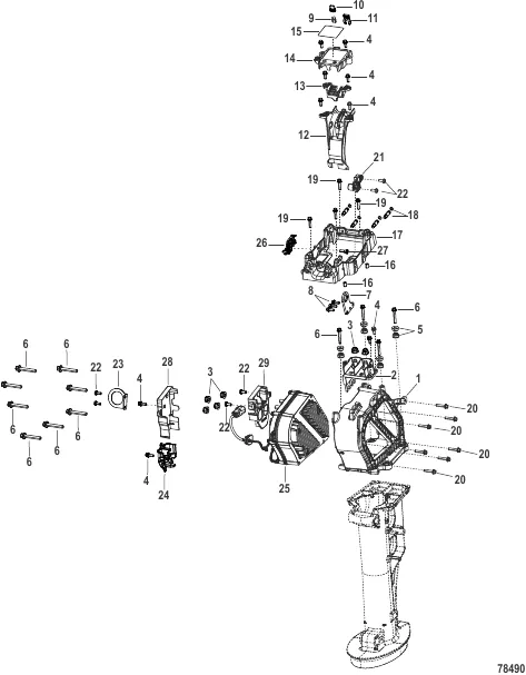 Control Head Upper