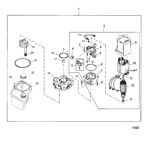 Pump/Motor Assembly (Design III - 14336A31)
