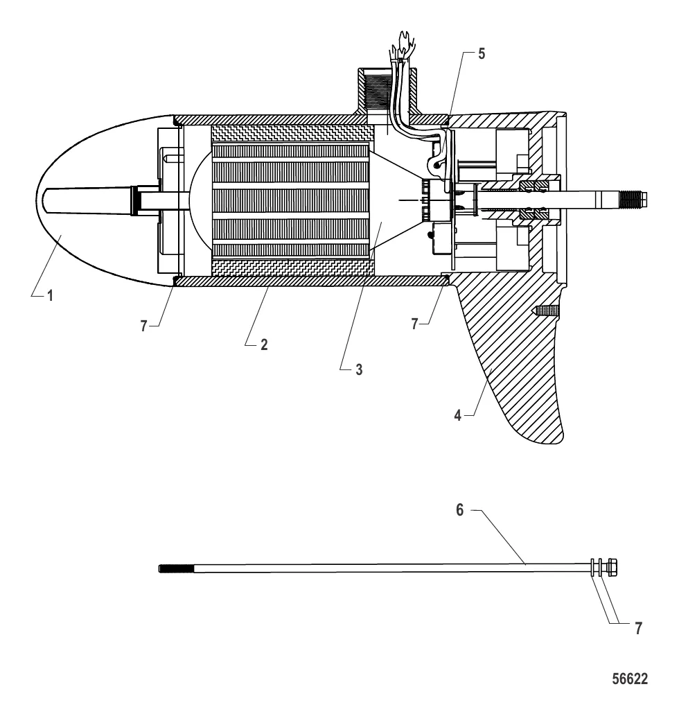 Нижний блок в сборе (FW105 – переменная)(8M0096758)