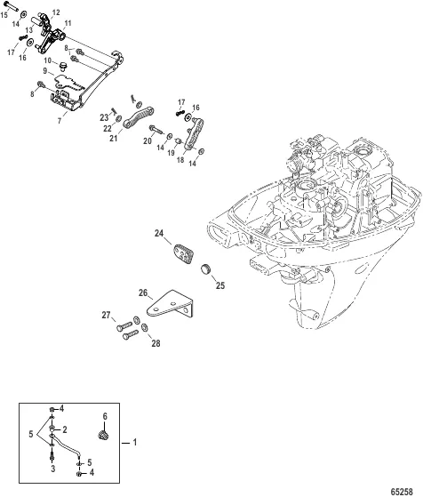 Remote Control Conversion Kit Tiller to RC - 8M0140122
