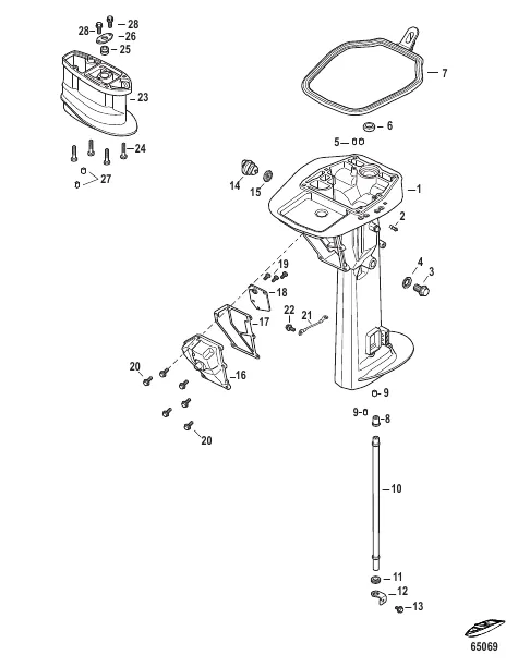 Driveshaft Housing