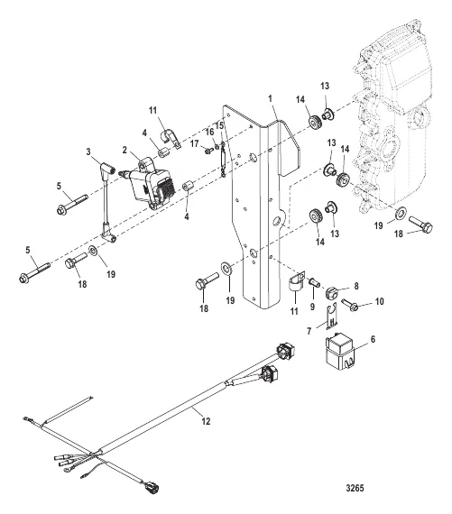 Coil Mounting Bel-0P325500 thru 0P400999