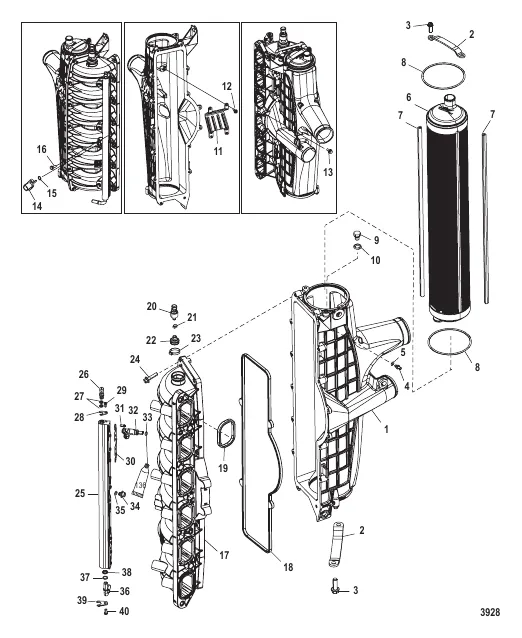 Charge Cooler/Intake Manfifold