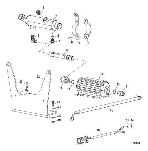 Fuel Pump And Fuel Cooler