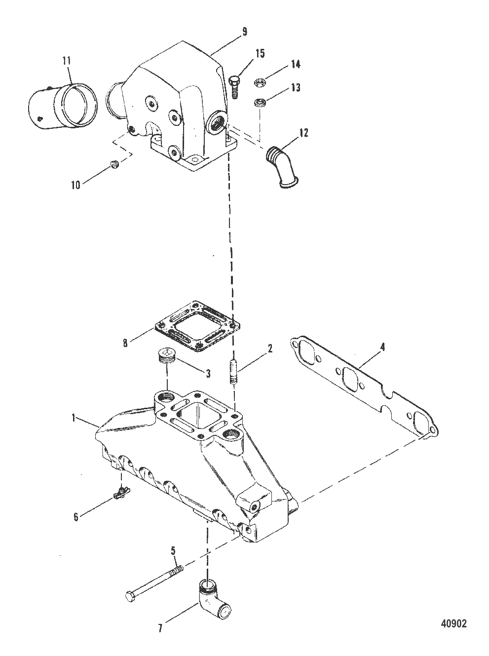 Exhaust Manifold and Exhaust Elbow