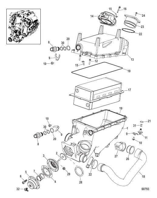 Intercooler Assembly 1100