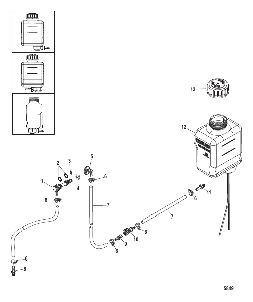 Gear Lube Monitor Components