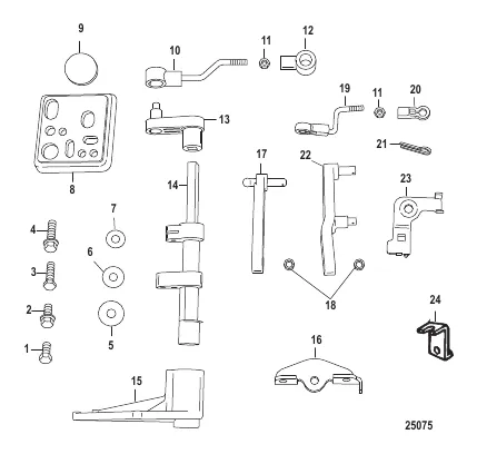 RC Conversion Kit-Manual Start 25-30 Hp 889246A34