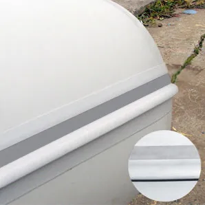 Лента PVC 80 мм на борт лодки (Черный/Камо)