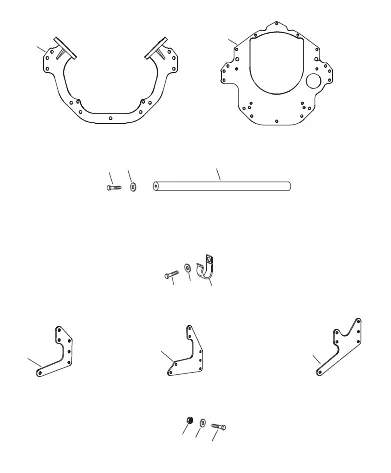 Mount Plates (Engine)