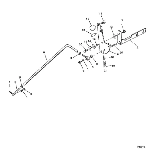 Jet Linkage (S/N 0G157845 & Below)