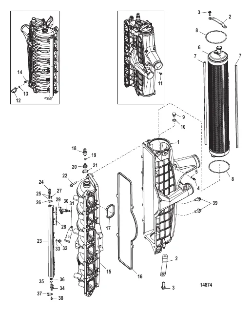 Charge Cooler/Intake Manfifold