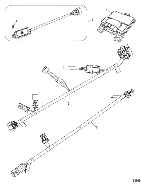 Комплект модуля SmartTow двигателя 8M0101650 (механический)