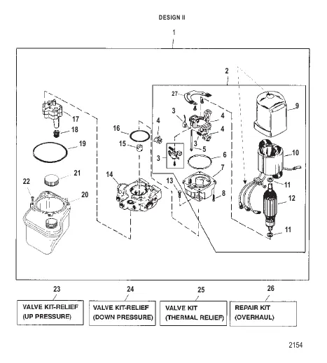 Pump/Motor Assembly (Design II - 14336A25)