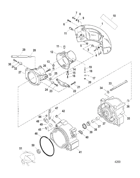Nozzle And Rudder Components