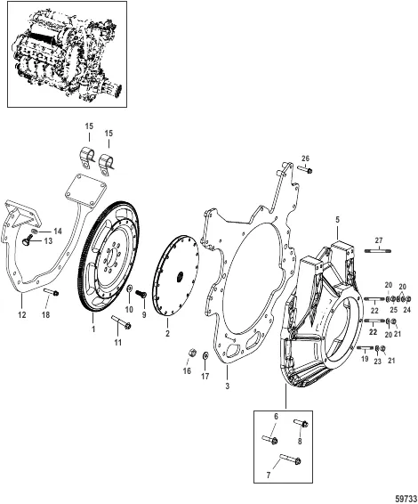 Flywheel and Mounts
