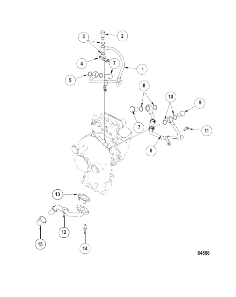 Turbocharger Oil Lines