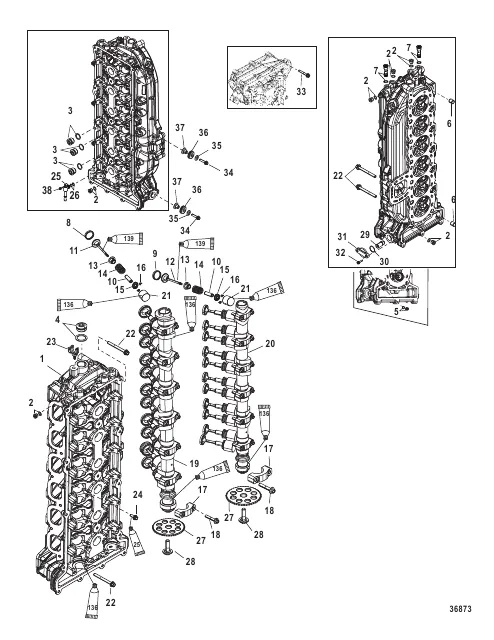 Cylinder Head and Camshaft