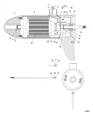 Нижний блок в сборе (82# – переменная) (MTC397022)
