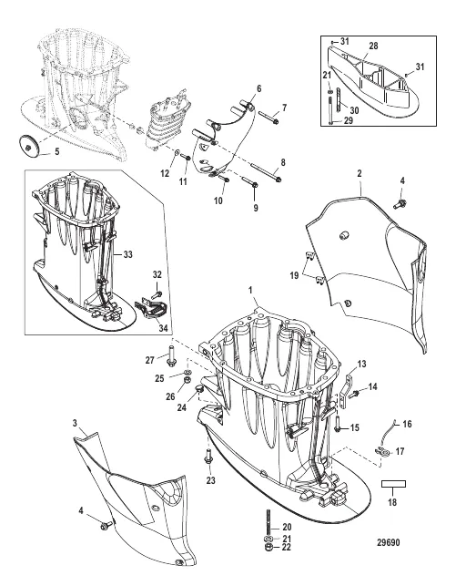 Driveshaft Housing