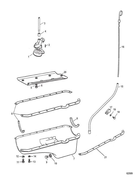 Oil Pan and Oil Pump