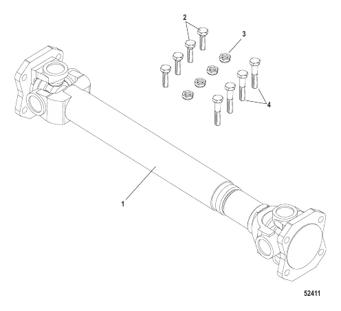 Driveshaft QSB, QSC