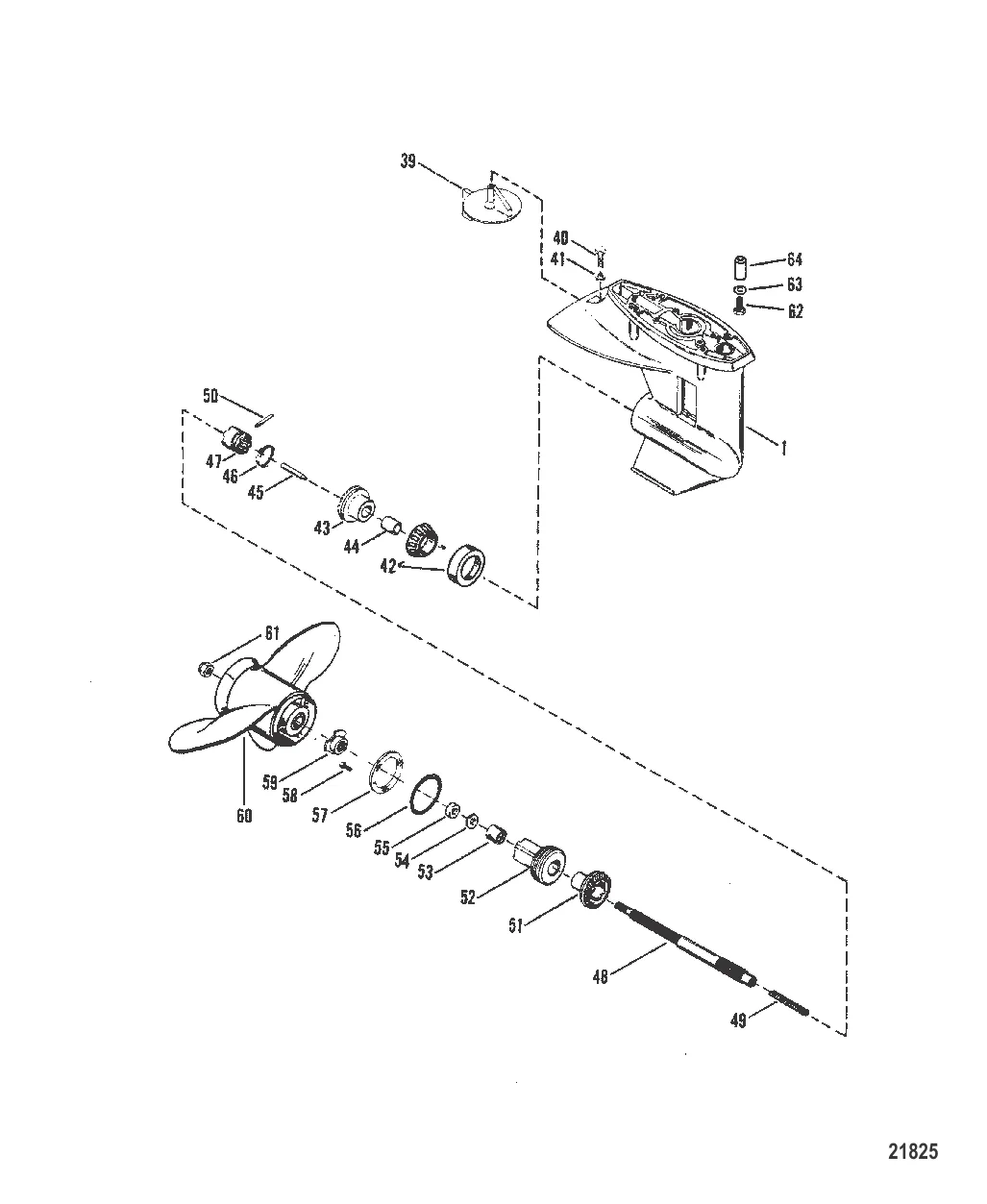 Gear Housing Propeller Shaft