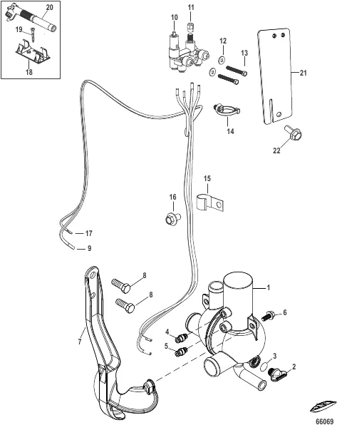Water Distribution Housing Air Actuated Drain