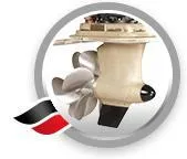 Колонка Zeus и водометный привод Doen