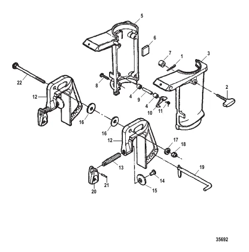 SWIVEL BRACKET/CLAMP BRACKET