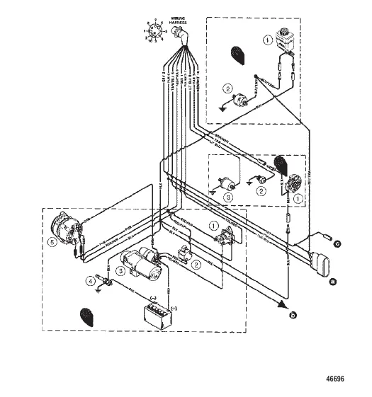 ЭЛЕКТРОПРОВОДКА (ДВИГАТЕЛЬ)