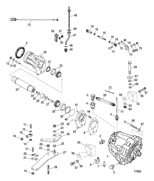 Transmission And Components (Six Drive / Bravo)