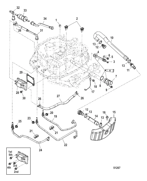 Adapter Plate Hose Routings CCT