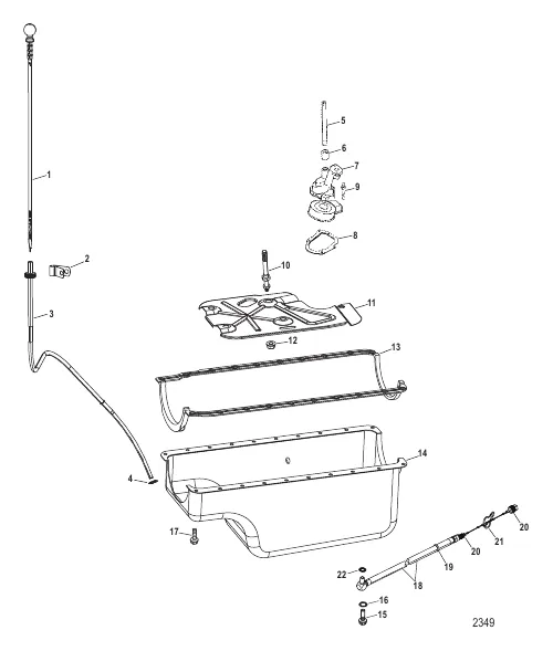 Oil Pan And Oil Pump