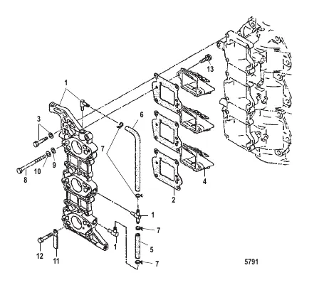 Inlet Manifold and Reed Block