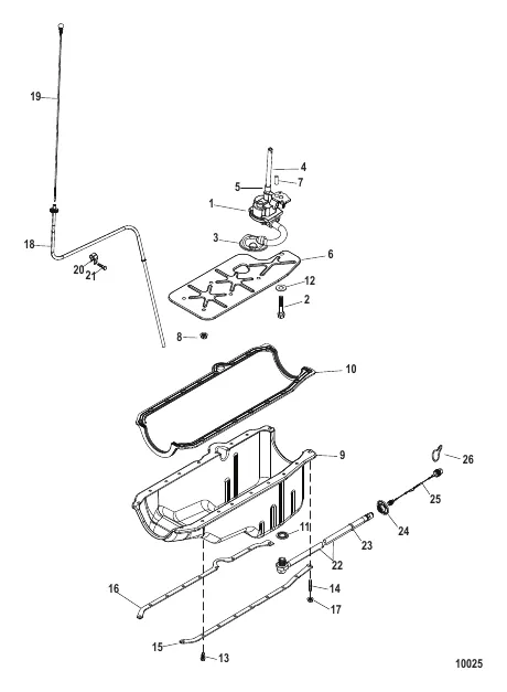 Oil Pan and Oil Pump