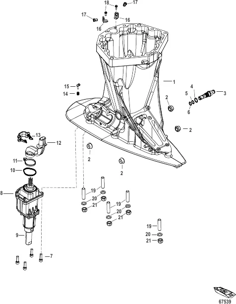 Driveshaft Housing