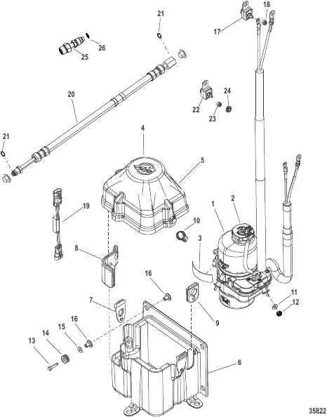Gen B Pump Kit-Power Steering (4-24 Feet w/ Cube Fuse)