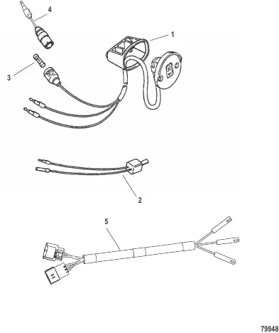 Trim Switch Kit 18286A17, A18, A19