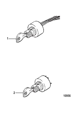 Key Chart-Ignition Switch (89491 and 30431 Series)