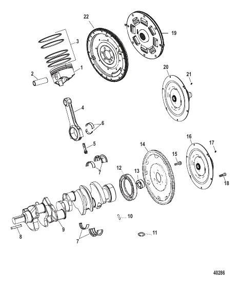 Engine Components (Crankshaft / Piston / Connecting Rods)