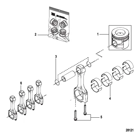Connecting Rod and Piston