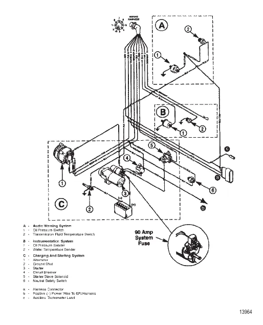 Электрические компоненты (Электропроводка двигателя)