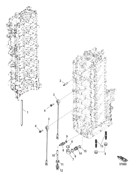 Port Cylinder Block Components