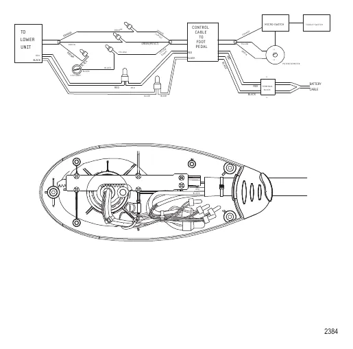Схема электрических подключений (Модель SW82FBD) Схема электрических подключений (Модель SW82FBD)